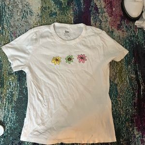 Levi’s flower shirt